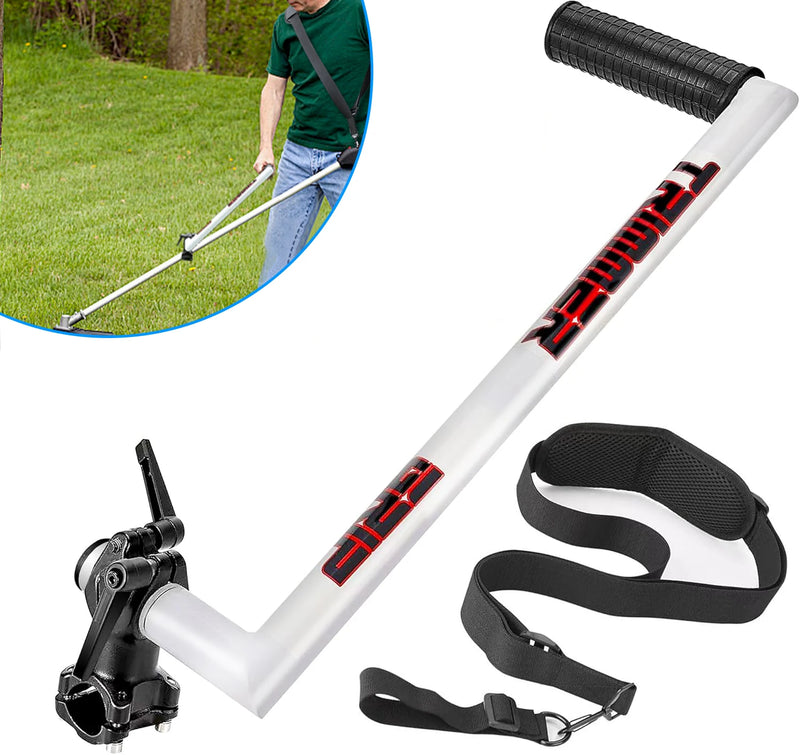 String Trimmer Handle,with Trimmer Shoulder Harness,Weed Eater Handle Extension for Trimming, Weedeater Handle Grip for Lawn Car