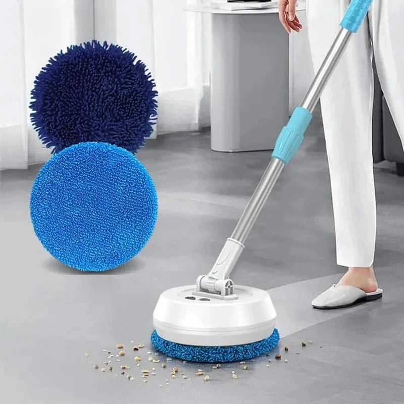 Car Electric Mop Cleaning Machine Automatic 2 in 1 Wet & Dry Home Cleaner Wireless Spin Mop Ceiling Door Windows Cleaning