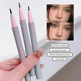 Natural Lifelike Fake Freckle Makeup Pen Liquid Lightweight Round Head Fake Spot Pen Long Lasting Waterproof Face Dot Mole Pen