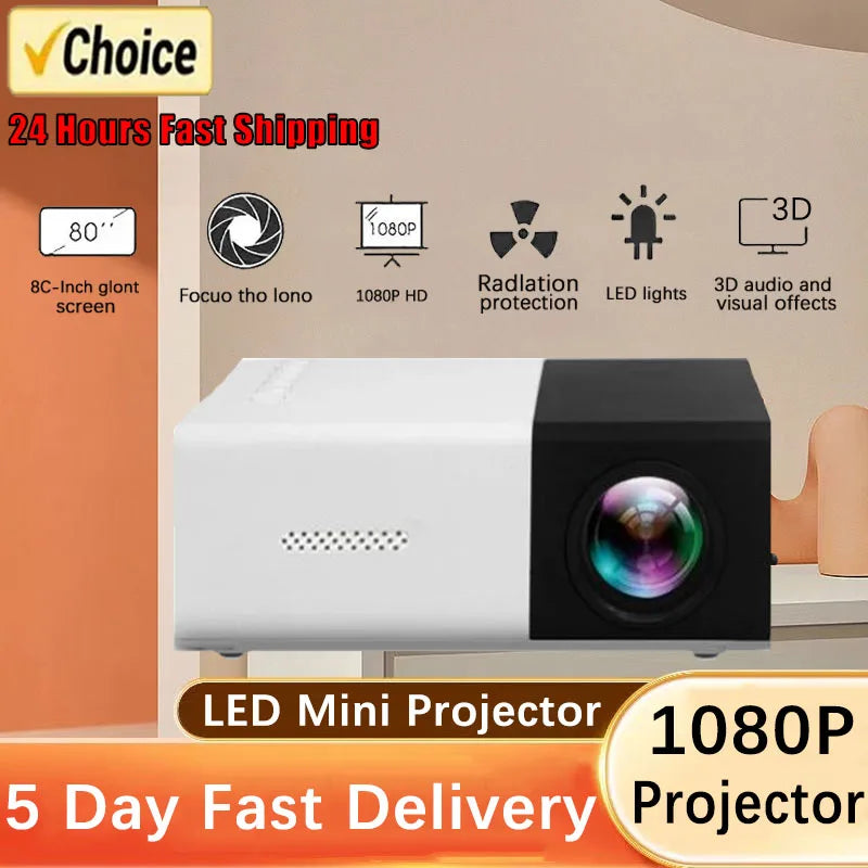 2025 Mini Lightweight Portable Projector