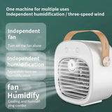Desktop Electric Water Air Cooler Cooling Fan Usb Rechargeable Portable Mini Air Conditioner Fan Mute Mini Air Cooling
