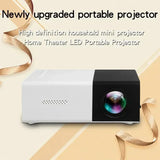 2025 Mini YG300 Lightweight Portable Projector Ultra HD Home Living Room Bedroom Home Cinema Mobile Intelligent Projection
