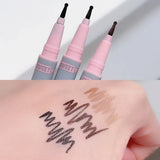 Natural Lifelike Fake Freckle Makeup Pen Liquid Lightweight Round Head Fake Spot Pen Long Lasting Waterproof Face Dot Mole Pen