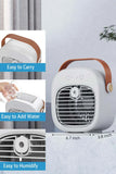 Desktop Electric Water Air Cooler Cooling Fan Usb Rechargeable Portable Mini Air Conditioner Fan Mute Mini Air Cooling